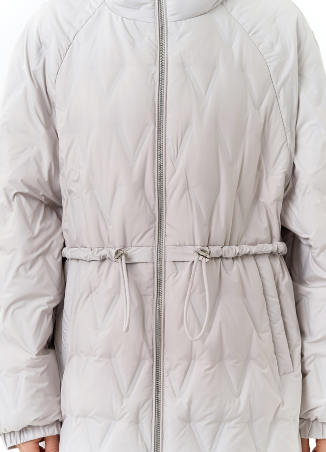 Женская демисезонная парка модель № 32720 универмаг малина