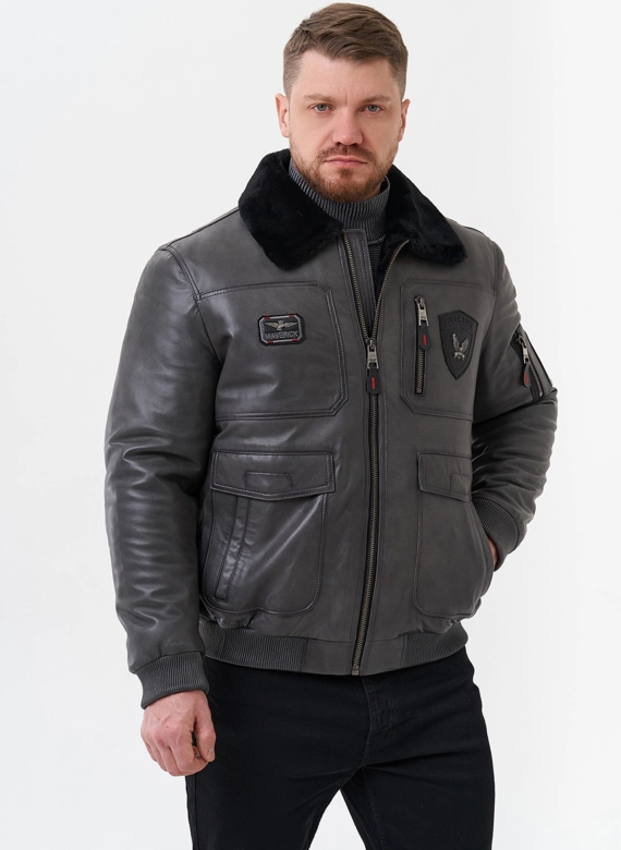 Мужская дубленка 