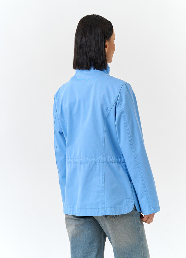 фото Женская ветровка с воротником стойкой модель № 33121