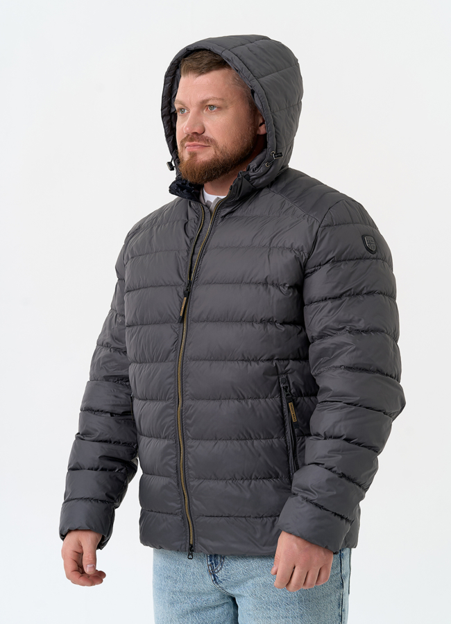 Куртка мужская с капюшоном модель № 32519 универмаг малина