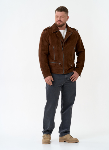 Мужская куртка из натуральной замши