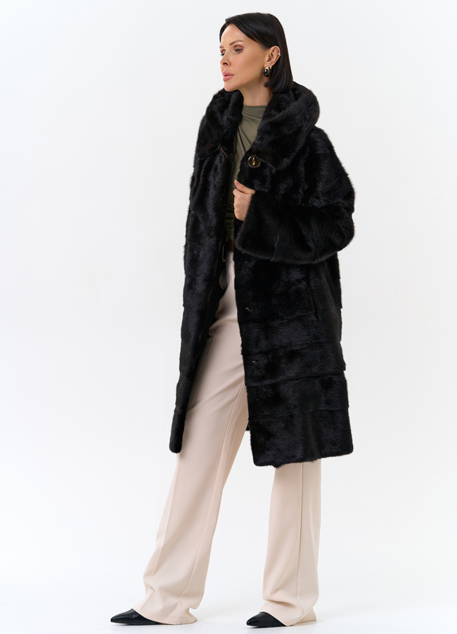 Шуба из норки модель № 29537 универмаг малина