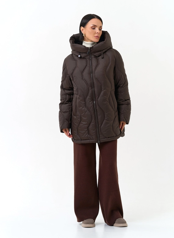 Женская куртка с капюшоном фото