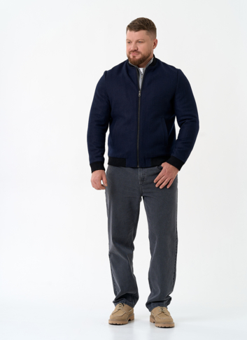 Мужское укороченное пальто бомбер