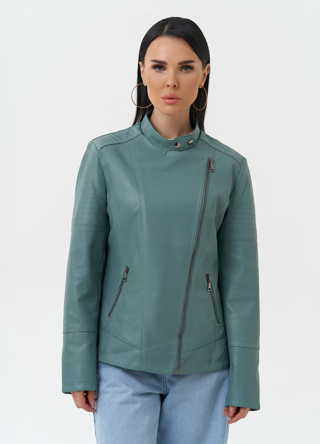 Куртка женская из эко кожи модель № 30383 универмаг малина